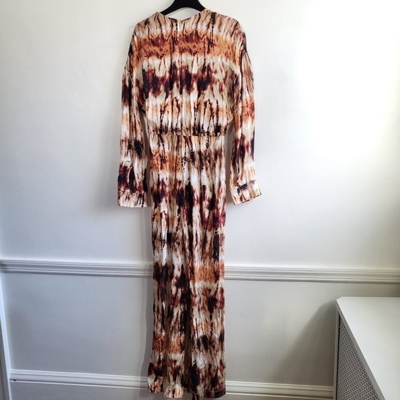 New Nanushka Jax Tie Dye Wide Leg Jumpsuit NWT Size Small - Picture 15 of 17